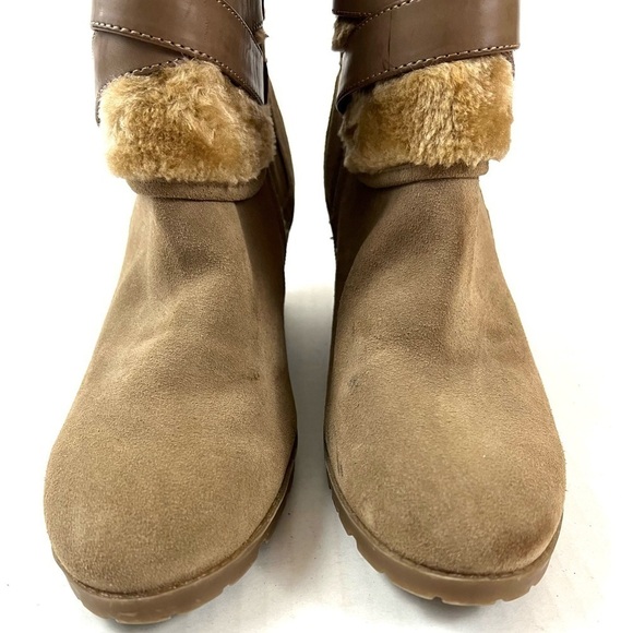 Marc Fisher Trevis Wedge Boots - Size 10 - Picture 4 of 10